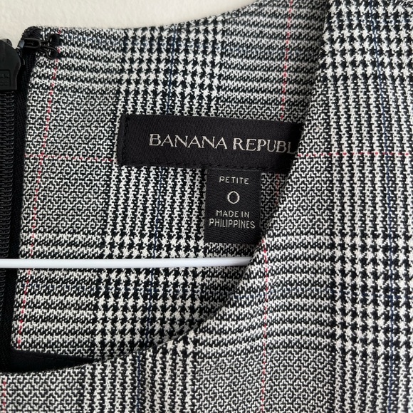 Banana Republic Plaid Dress OP - Picture 3 of 8